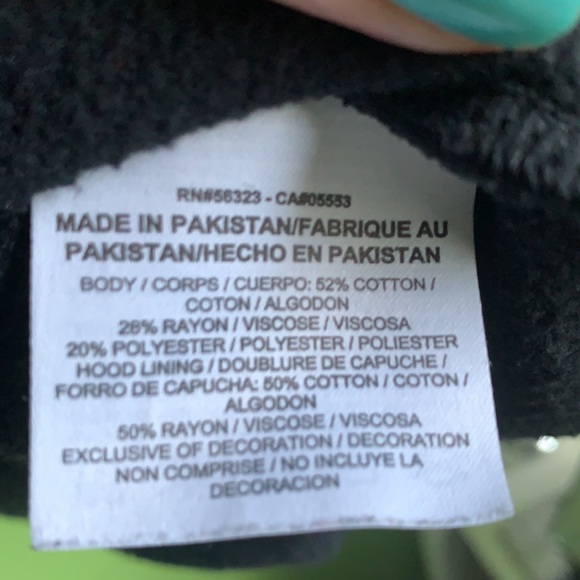 Black turtleneck Nike sweatshirt - Picture 4 of 6